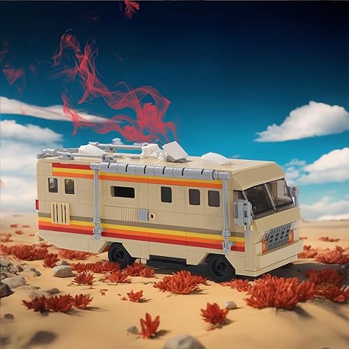 Miniatura 2 de HI-REEKE Juego de construcción de autos RV Break Bad para adultos