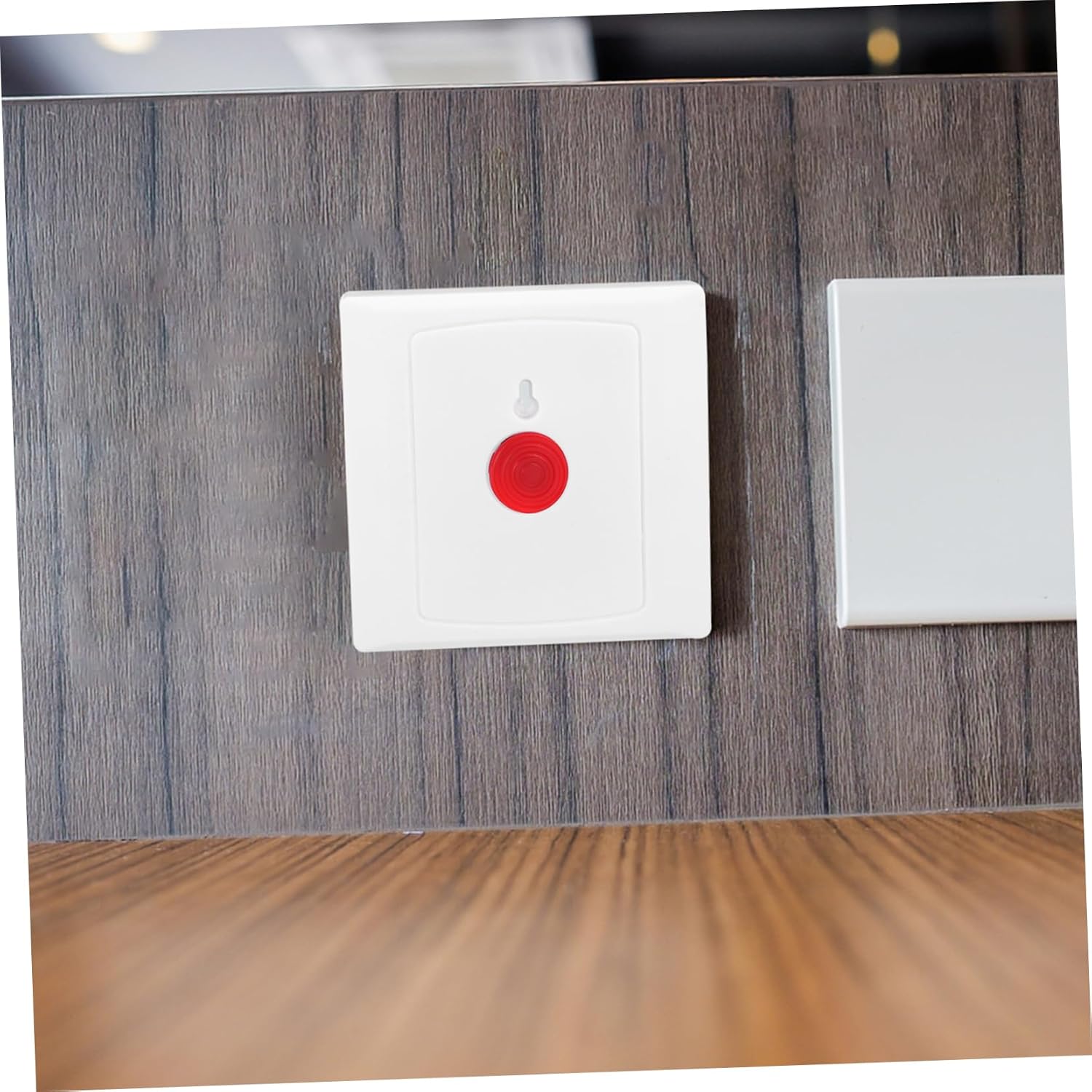 Emergency Call Button Wall Mount Help Alarm Switch with Reset Key