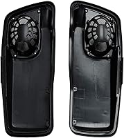Vista 6 de TCT-MT - Tapas de alforja dura extendida de 5 pulgadas con altavoces de 5 x 7 pulgadas, compatibles con Harley 1993-2013 Touring modelos FLT, FLHT