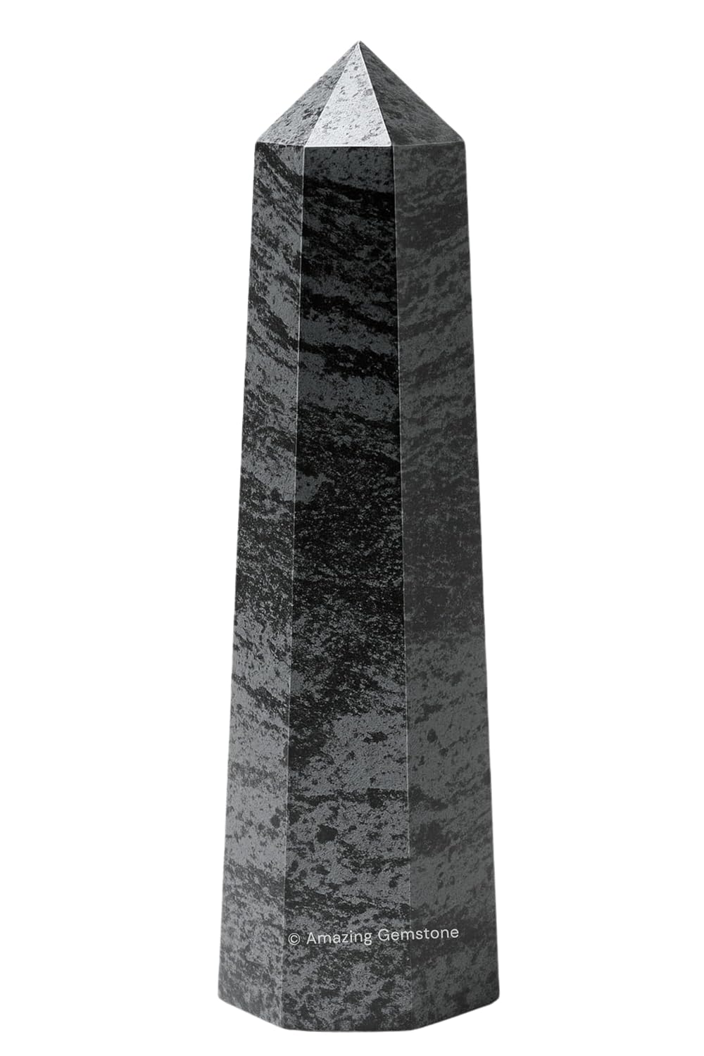 Hematite Crystal Towers, 2-3 Inches | Natural Healing Crystal Point Obelisk for Reiki Healing and Crystal Grid
