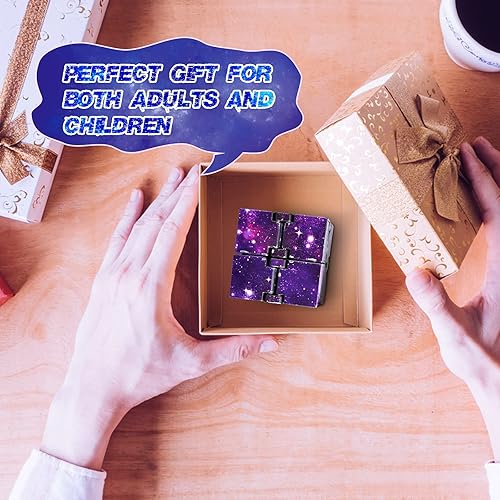 Miniatura 6 de Cubo infinito Fidget cubo juguete para el alivio del estrés y la ansiedad para adultos y niños rompecabezas mágico de mano juguetes cubo para