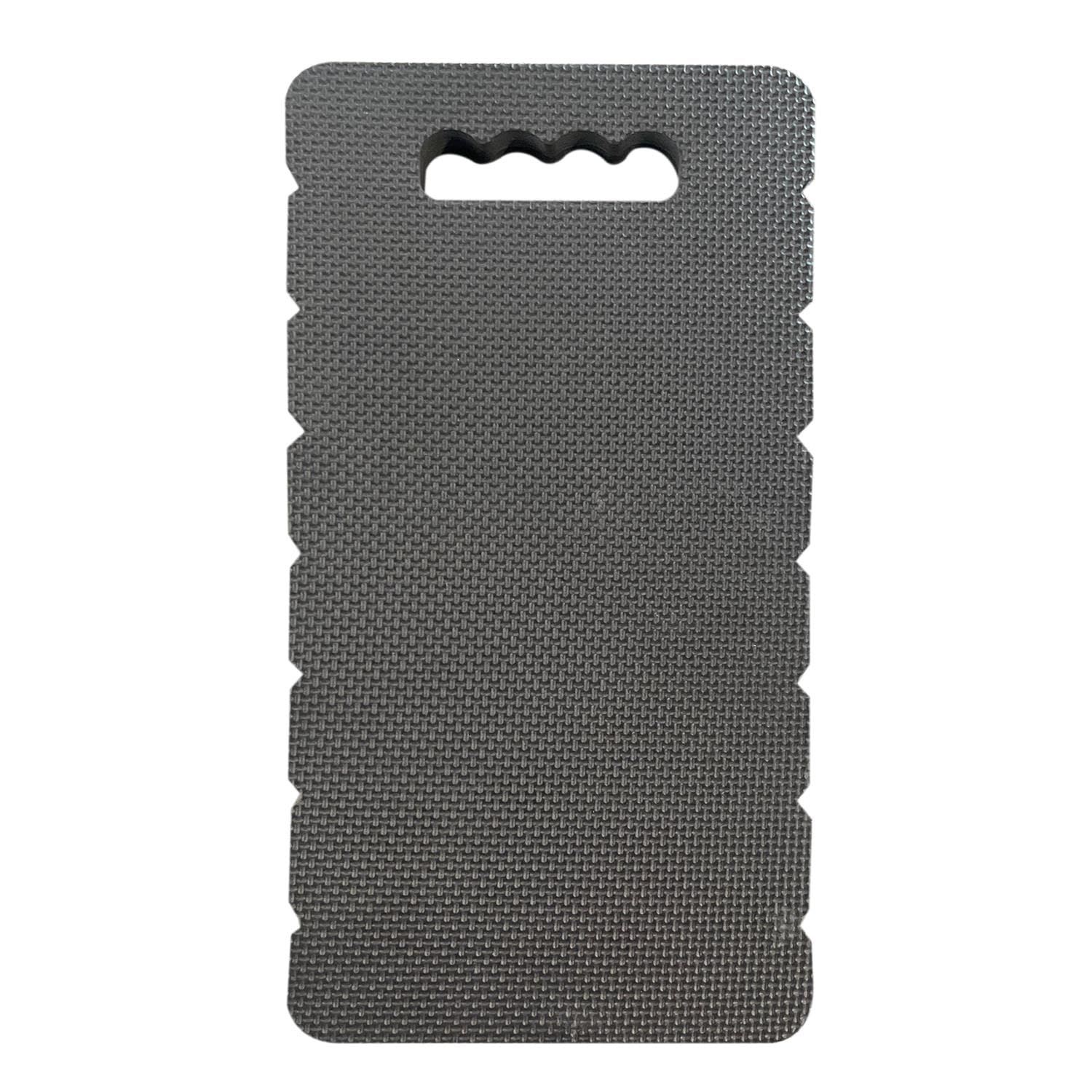 Tapis de genouillère ergonomique - 45 x 21 x 2 cm - Tapis de jardin - Jardinage confortable et durable - Anthracite