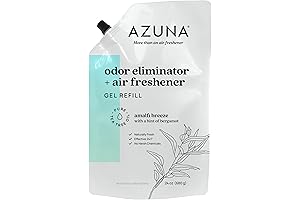 Azuna Air Freshener & Odor Eliminator | All-Natural Odor Remover Gel Refill Pouch