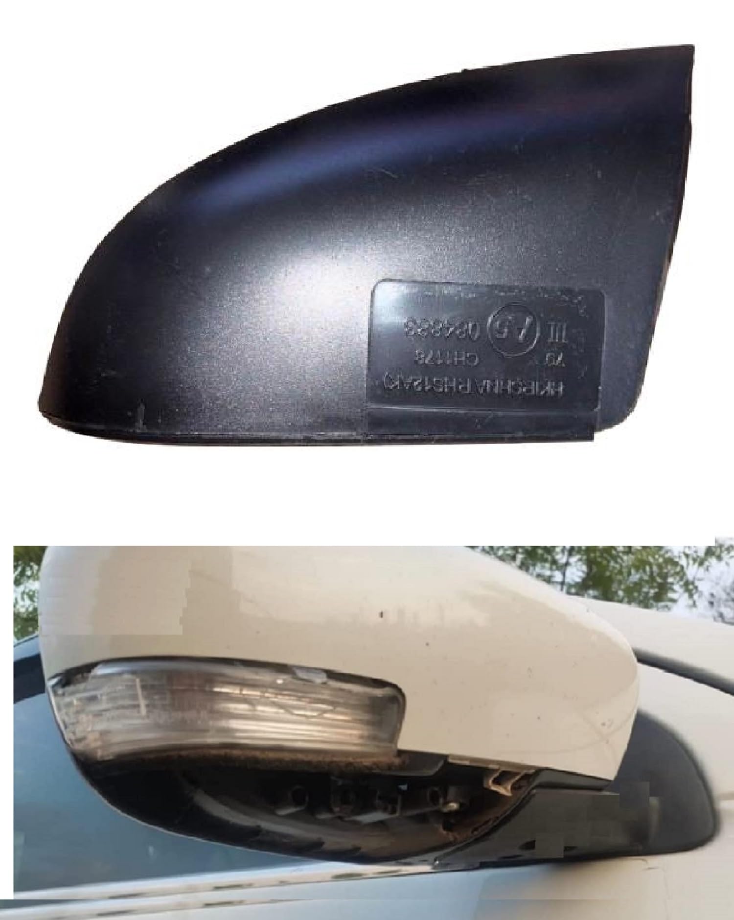 STYCARO Side View Mirror Lower Cap compatible with Maruti Wagon R 2019-2023 Model (RIGHT DRIVER SIDE)-image-44