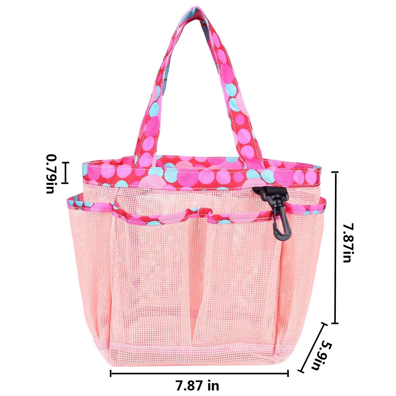 Borsa da doccia | Borsa da doccia per palestra | Borsa a rete per doccia portatile | Borsa da toilette ad asciugatura rapida, piccola borsa da piscina, borsa organizer da bagno, borsa