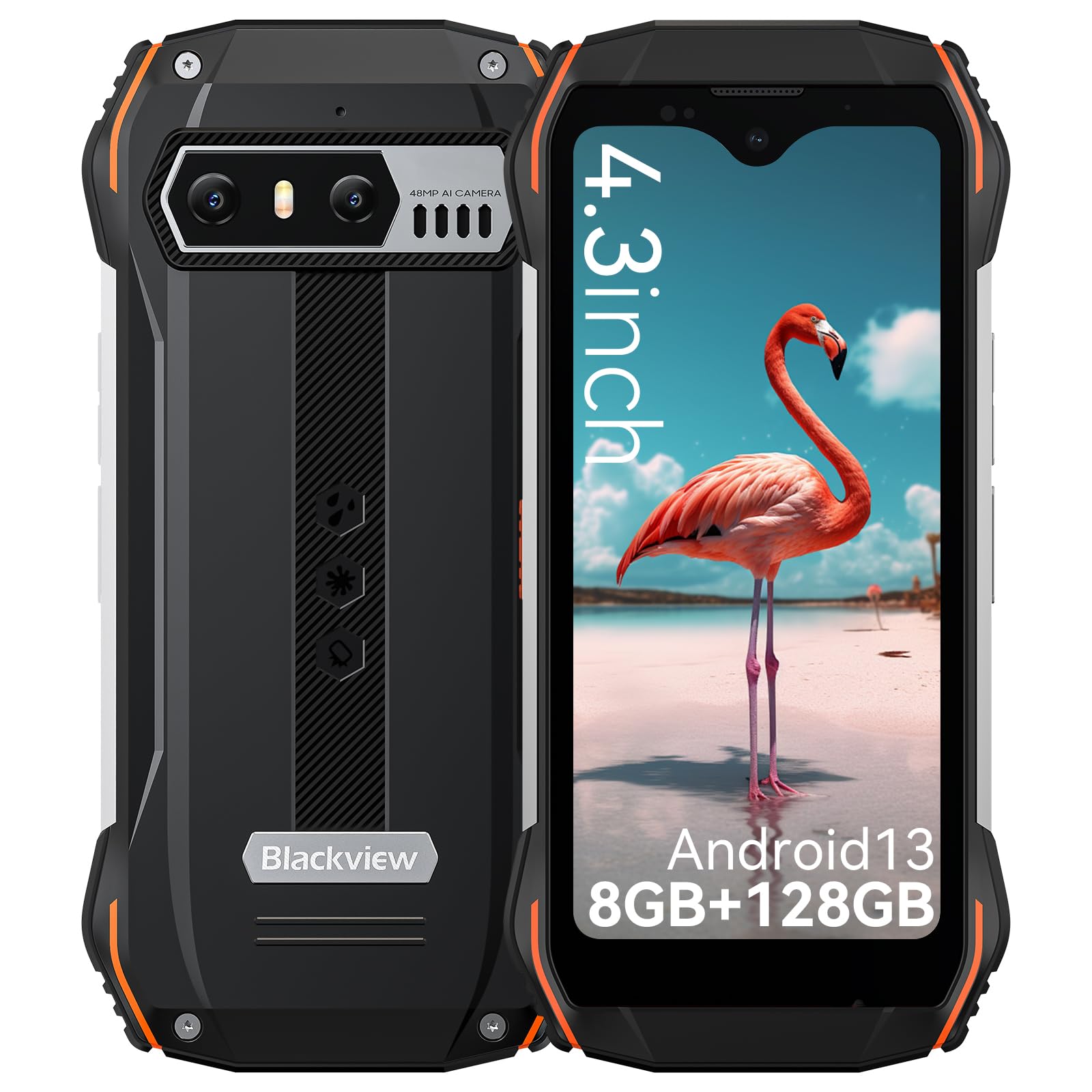 Amazon | [2024 Android13 タフネスマホ]Blackview N6000SE スマホ sim 