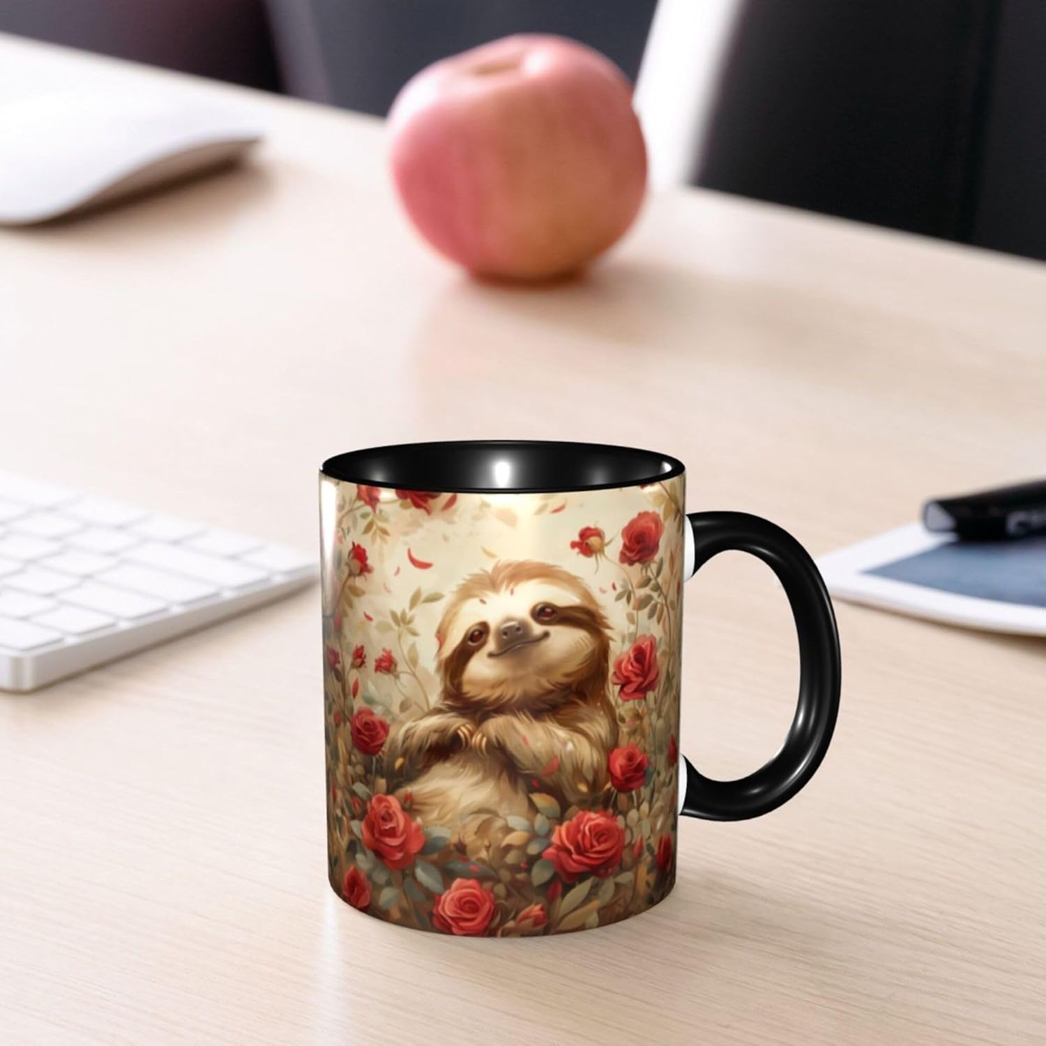 Sloth Coffee Mug 11 Oz Funny Ceramic Tea Cup for Women Novelty Mugs with Handle for Office Home - Image 7