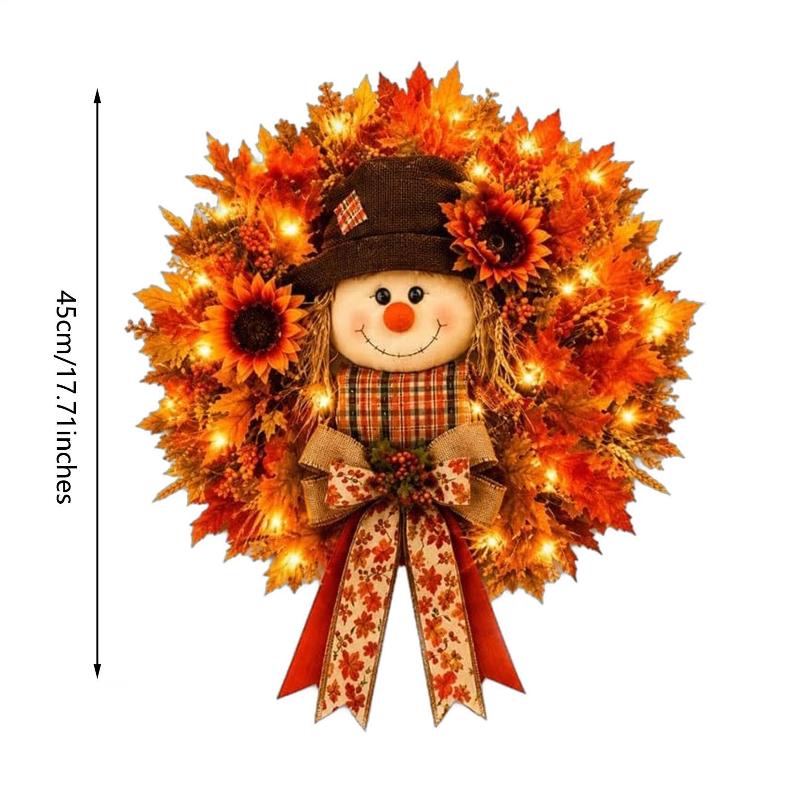 Ghirlande Autunnali Decorazione Rustica D'Autunno Con