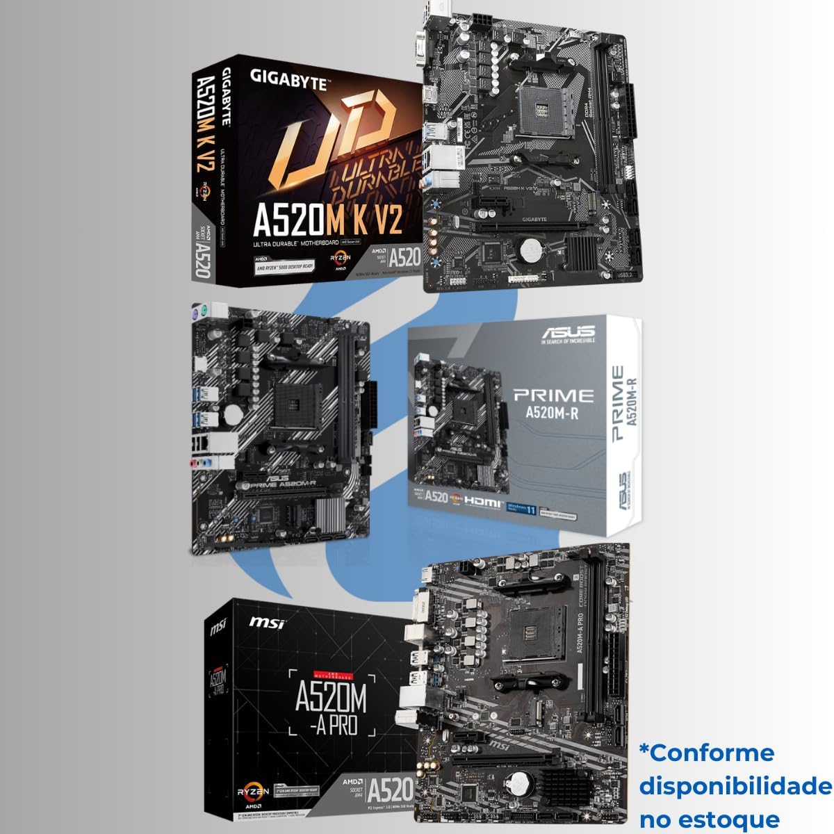 PC Gamer AMD Ryzen 5 5600GT | 16GB DDR4 3200MHz Dual Channel | SSD NVMe 512GB | A520M-PRO | Fonte 500W 80 Plus Bronze | Air Cooler ARGB + 5 Fans RGB PC Gamer AMD Ryzen 5 5600GT | 16GB DDR4 3200MHz Dual Channel | SSD NVMe 512GB | A520M-PRO | Fonte 500W 80 Plus Bronze | Air Cooler ARGB + 5 Fans RGB