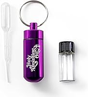 Vista 4 de Kit de accesorios para botellas de aceite de unción, juego a granel de los 8 recipientes, cuentagotas de plástico y pequeño frasco de vidrio vacío