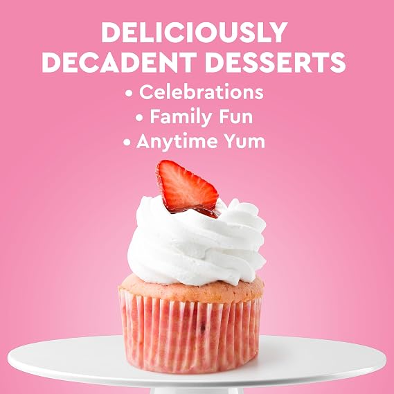 Duncan Hines Strawberry Supreme Flavored Cake Mix, 15.25 oz.