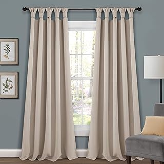 Soft Wheat Colored Curtains for a Warm Home