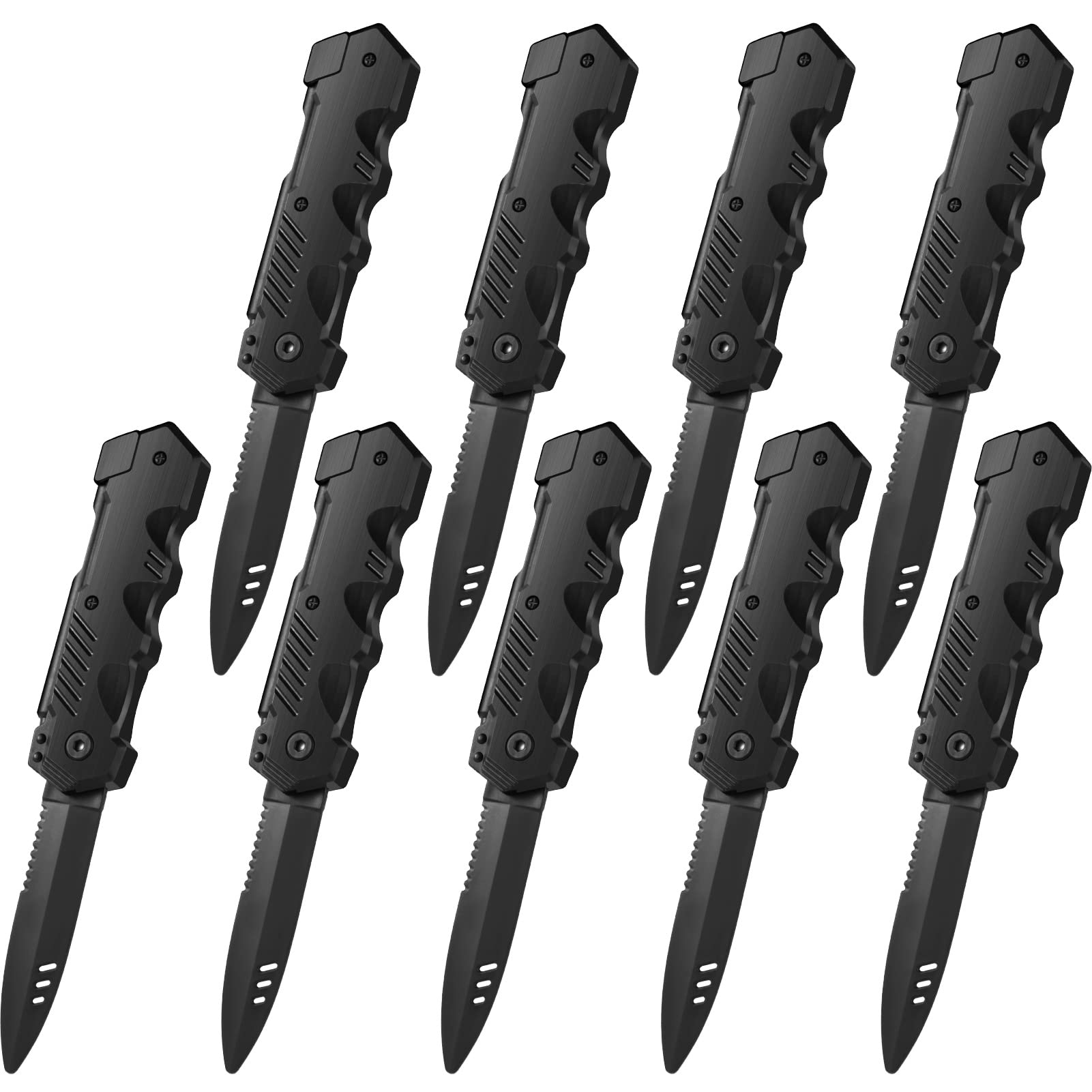 Amazon.co.jp: ZJoey 9パック 格納式フェイクナイフ 格納式ナイフ