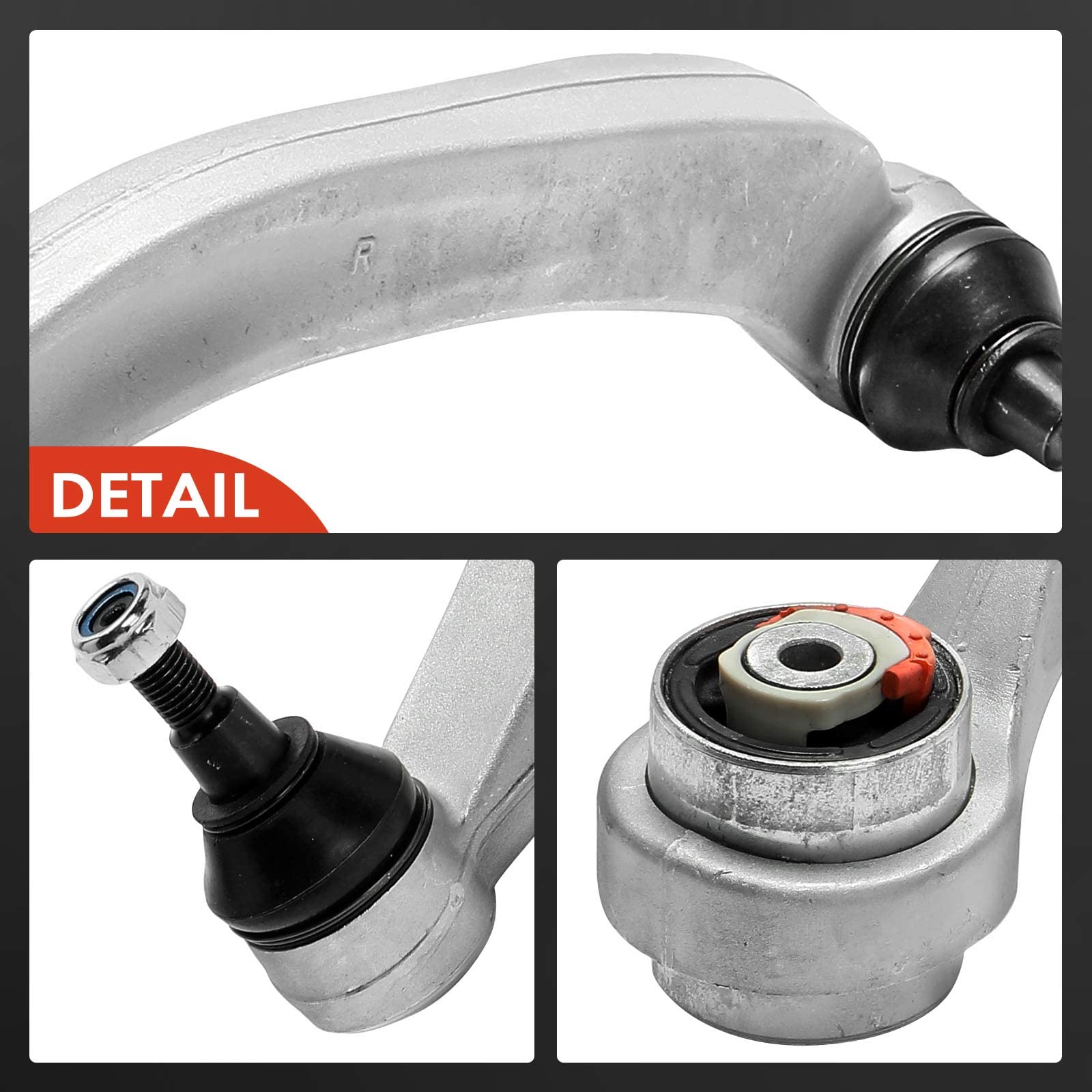 Frankberg Brazo transversal Brazo de eje Delantero derecho Abajo Trasera Compatible con A4 8E2 A4 8D2 A4 Avant 8E5 P.a.s.s.a.t Variante 3B5 P.a.s.s.a.t Variante 3B6 Replace# 8E0407694Q