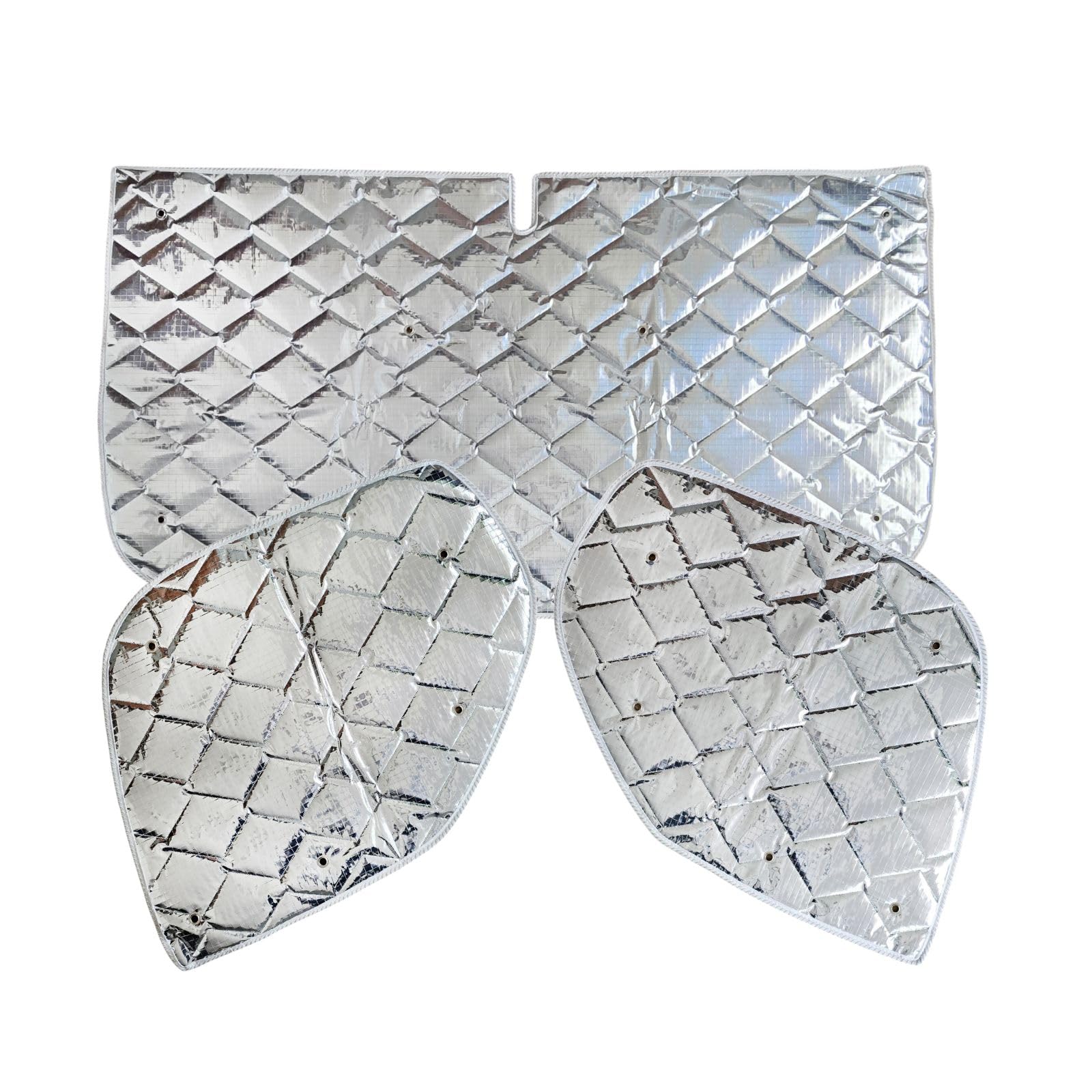 Marvix Persianas térmicas interiores de 9 capas premium para parabrisas de Fiat Ducato, Boxer y Relay 2006-2025 para autocaravanas con protección solar