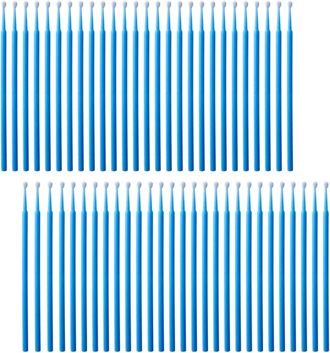 100 Pack Phone Charge Port Cleaning Tool kit,Bendable Mini Soft Round Brushes Cleaner Compatible with iPhone 11 Pro Speaker Tablet Camera Laptop Computer Smartphone, Blue