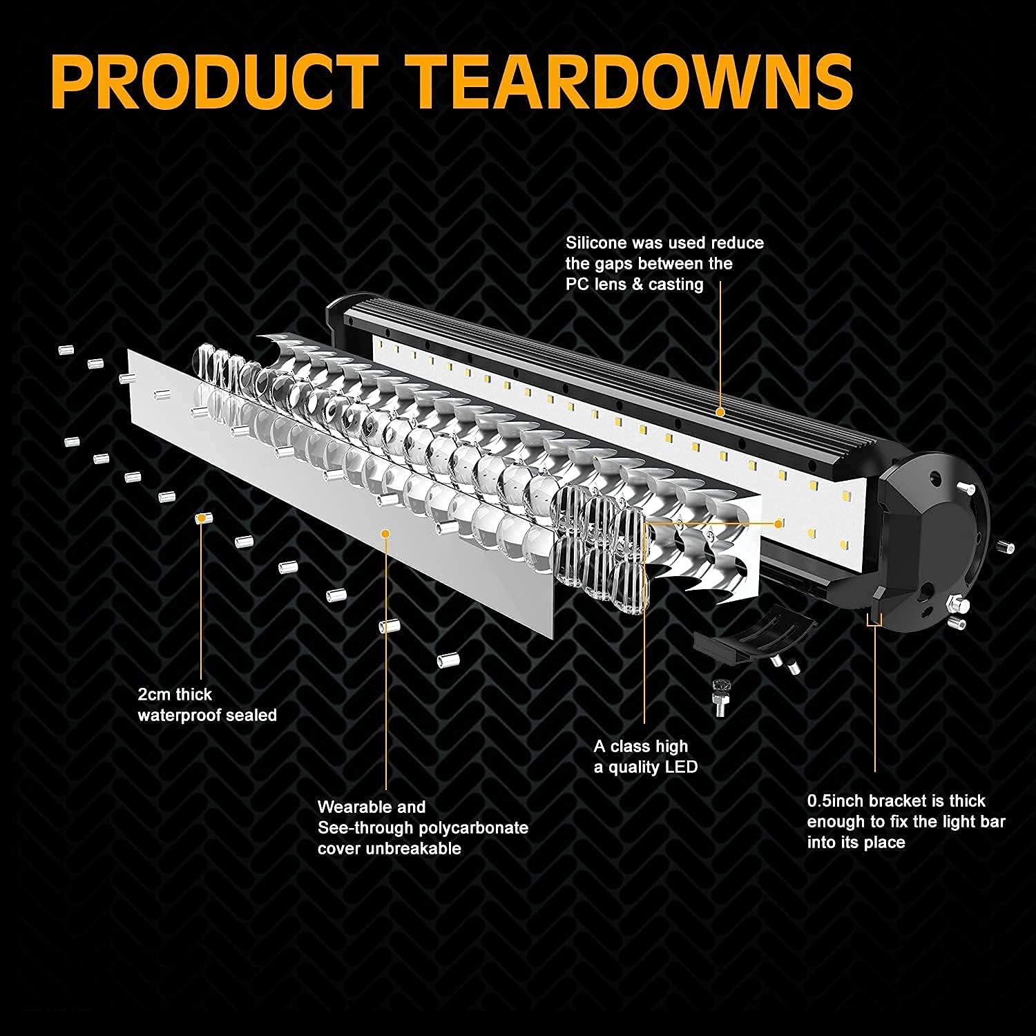 Cheapest 🛒 LED Light Bar TURBO SII 20 Inch 126W 5D Spot Flood Combo Beam Offroad Driving Lamp + 4 Inch 60W Cube Led Pods Lights Fog Lights with Wiring Harness for Trucks ATV UTV SUV Boats etc