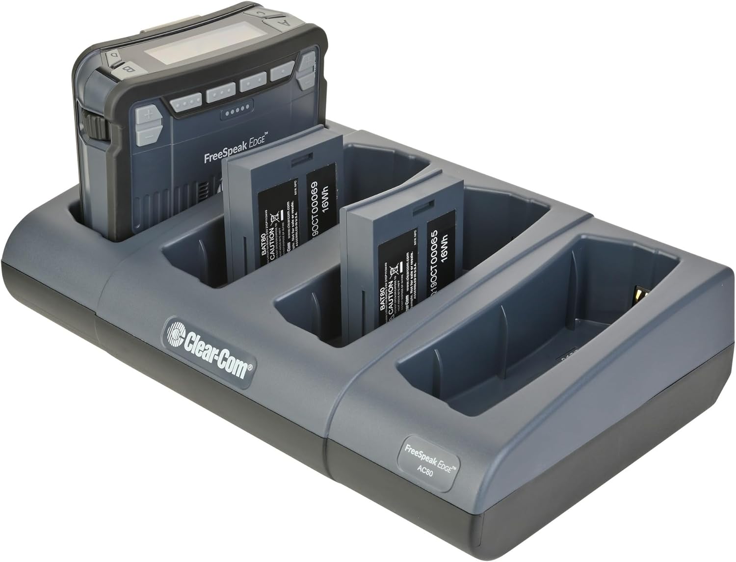 Clear-Com AC80 Charger for FreeSpeak Edge FSE-BP50 or BAT80