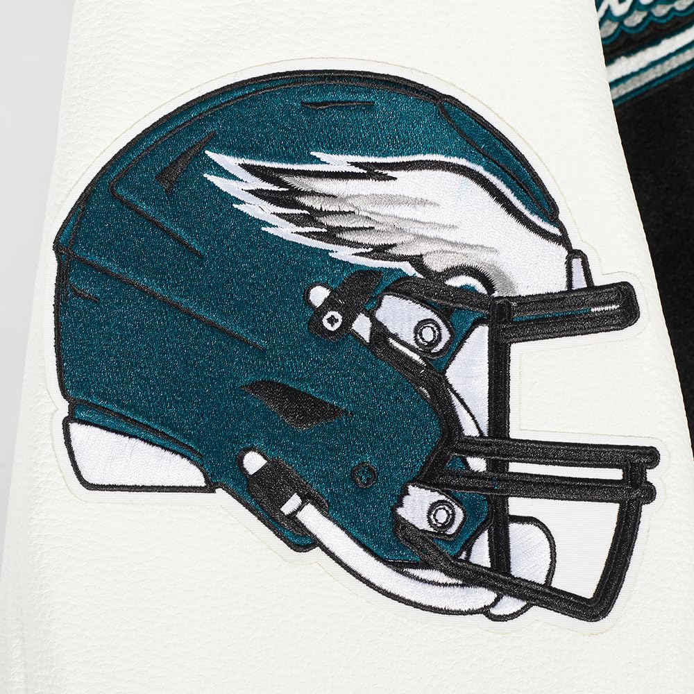Pro Standard Mens NFL Script Tail Varsity Jacket - Image 7