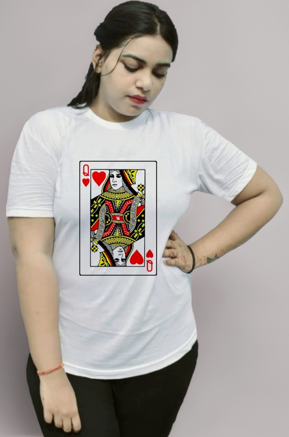 Queen Card Tshirt | Unisex | Cotton