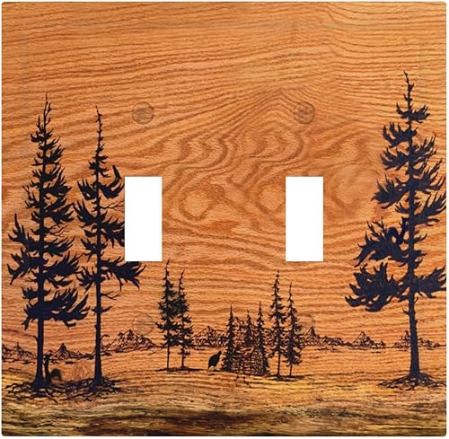 Miniatura 99 de Placa de pared de doble palanca de 2 cuadrillas con diamantes brillantes con diamantes, bonito ojo fucsia, placa frontal decorativa para dormitorio