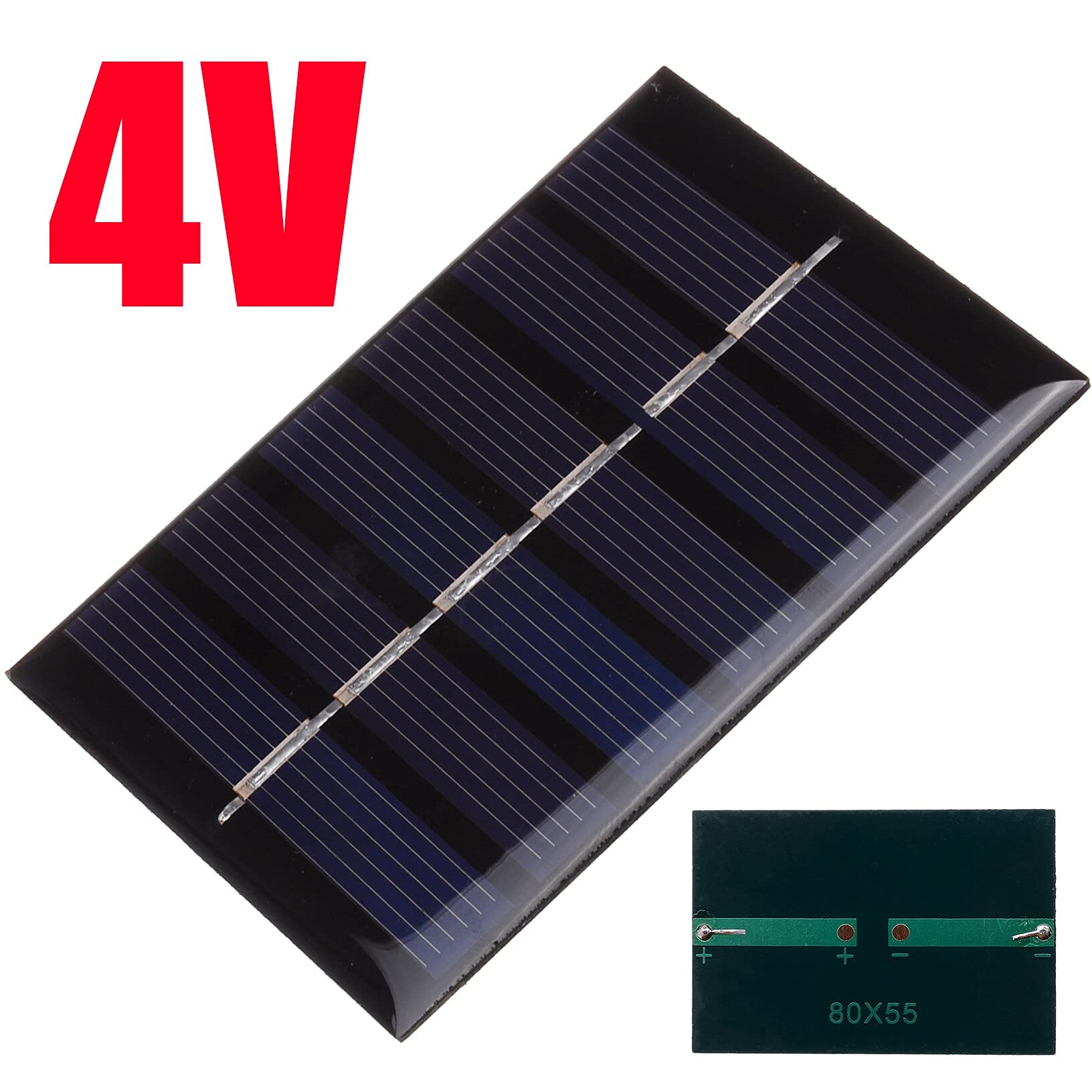 Pannello solare portatile del pannello di energia solare 4V 0.6W poli modulo fai da te pannello solare