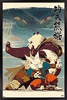 Vista 6 de Trends International Kung Fu Panda 4 - Póster de pared, 34 pulgadas de largo x 22.4 pulgadas, versión sin marco