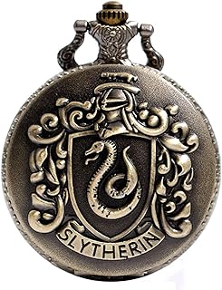 Taschenuhr Bronze Steampunk HP Fans Männer Frauen Jungen Halskette Anhänger Relogios Kleine Geschenke