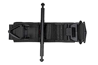 SOF Tourniquet Generation 5 - Black, Military-Grade Tourniquet for Severe Bleeding Control, Essential First Aid for Tactical, Emergency, and Civilian Use, TacMed Solutions