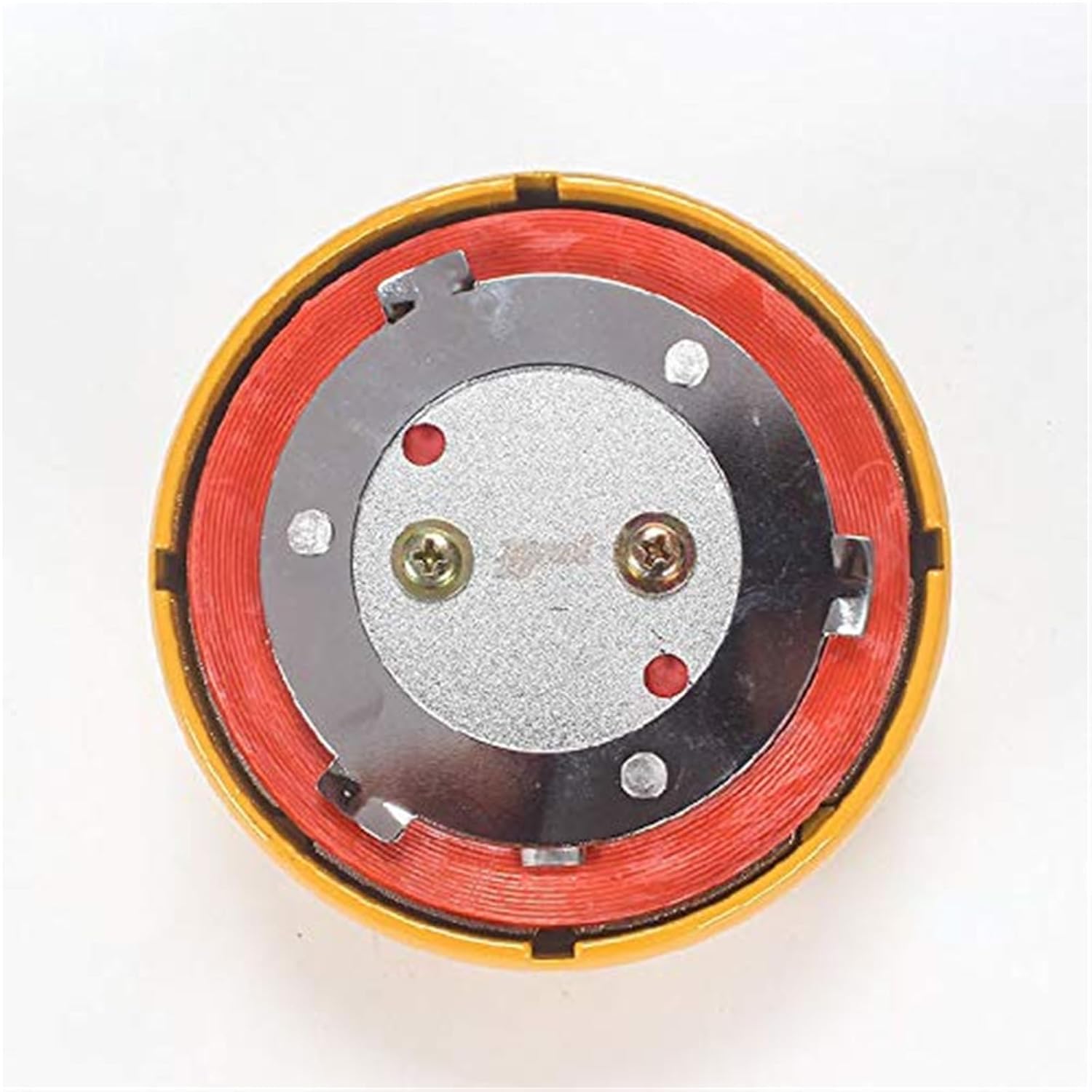 HUVNEXA 掘削機用ロック式燃料タンクキャップロックキット 1個 イエロー燃料カバー ガソリン燃料タンクフィラーキャップカバー