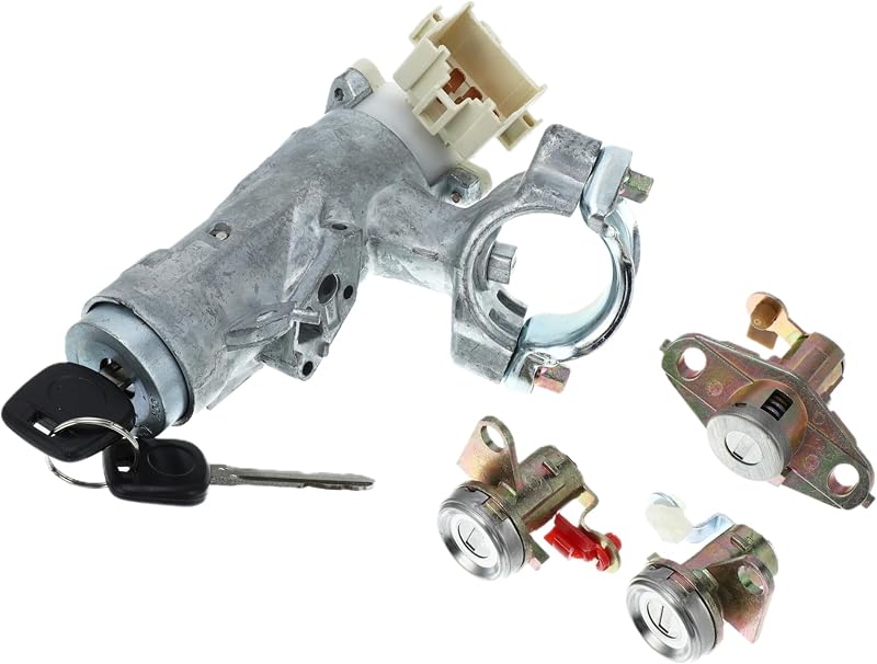Cilindro de ignição com conjunto de travas Partuto e chaves, OE 6905212340 para Toyota Corolla e RAV4 – 1 conjunto
