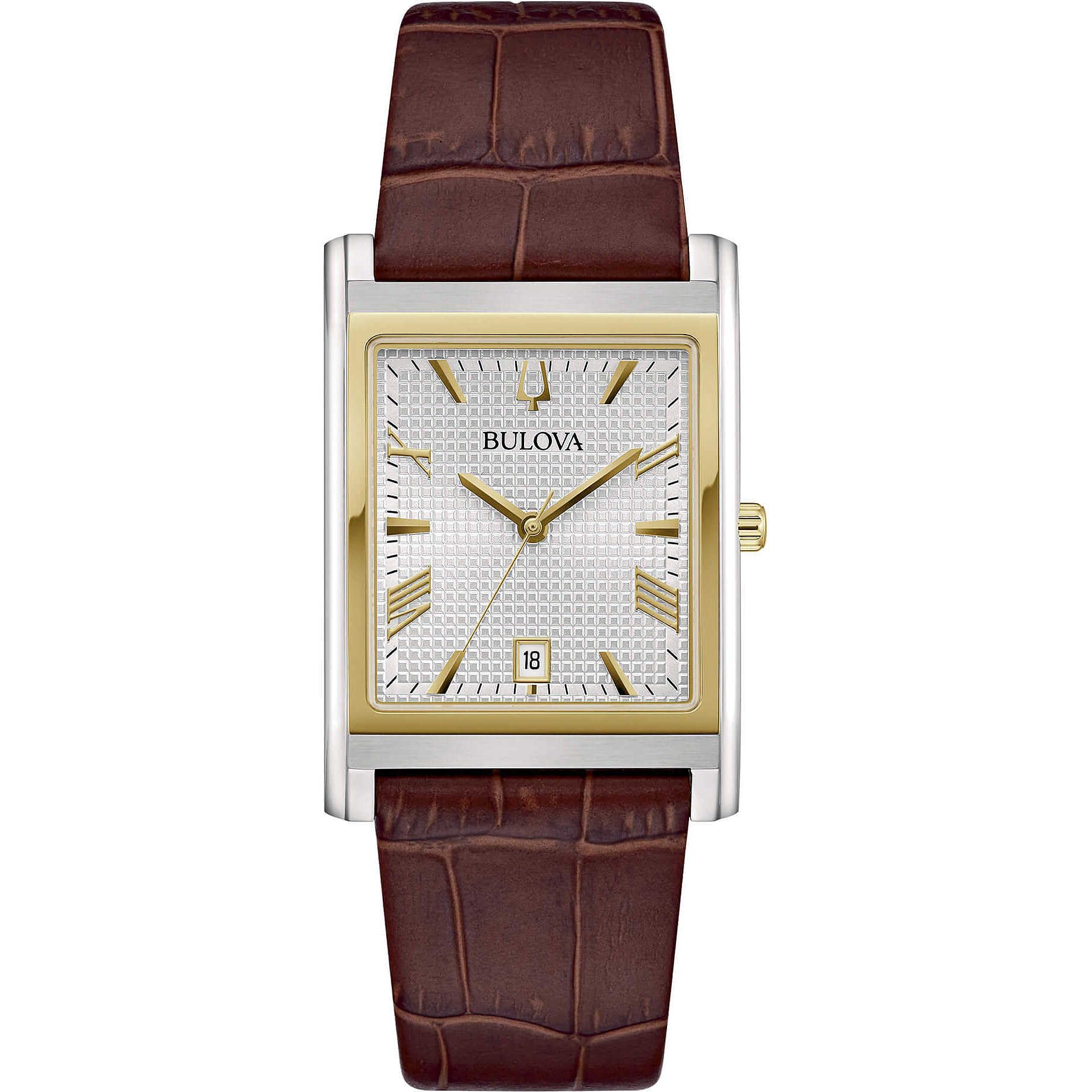 Bulova Zegar Solo Time męski klasyczny modny numer 98B430