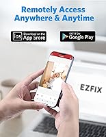 Vista 6 de H.265+Sistema de cámara de seguridad con cable, 8CH 5MP CCTV DVR y 4 cámaras tipo bala de 1080p para exteriores e interiores, cámaras de seguridad