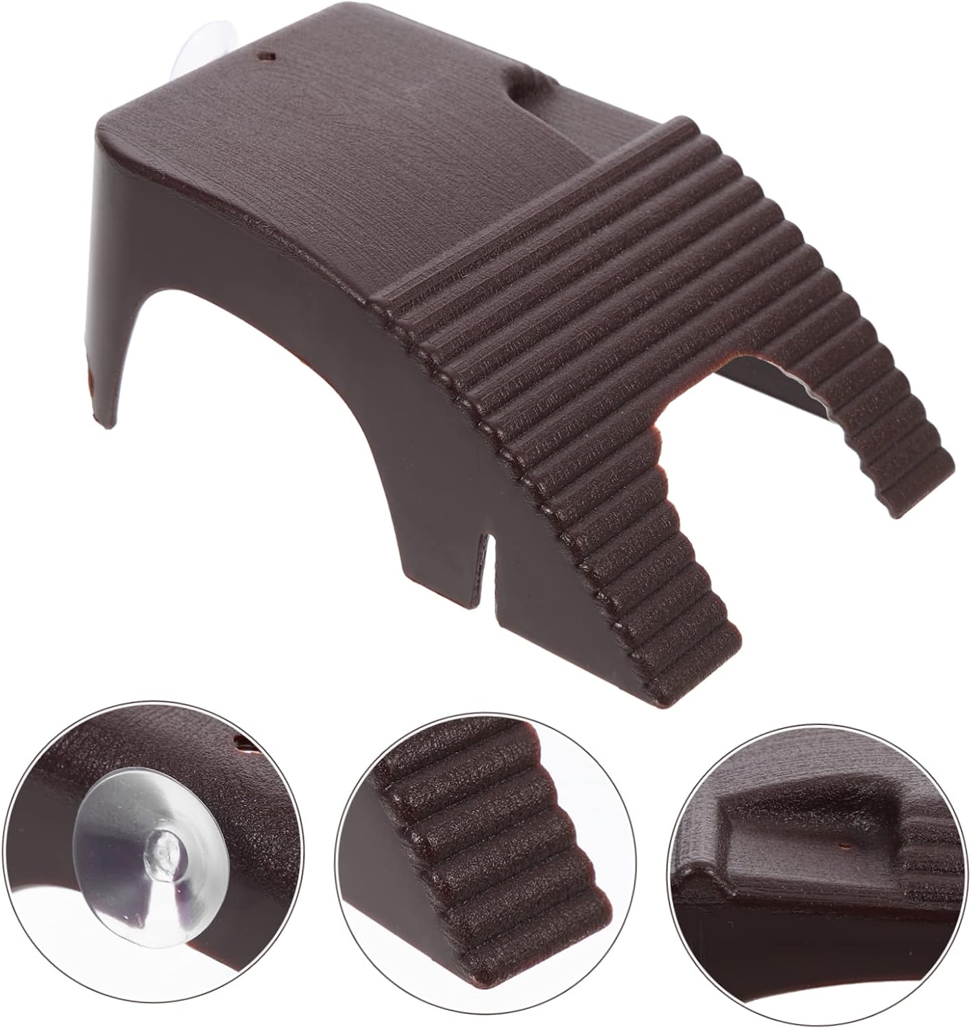 2pcs Turtle Basking Area Large Rock Platform for Reptiles Tortoise Tank Decorations