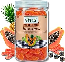 Vistevia Sugar Free Candied Fruit (Mixed Fruit Flavour), Dabetic, Keto and Kid Friendly - Sweetened Naturally With Stevia, Delicous to Taste, Pack Of 1 (150g)