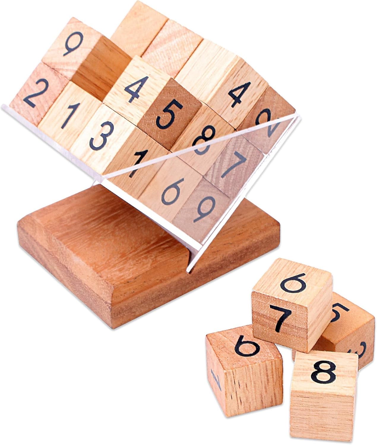 NOVICA Handmade Wood Game Raintree Sudoku from Thailand Brown Chess Sets Games Puzzles 'Sudoku Fun'