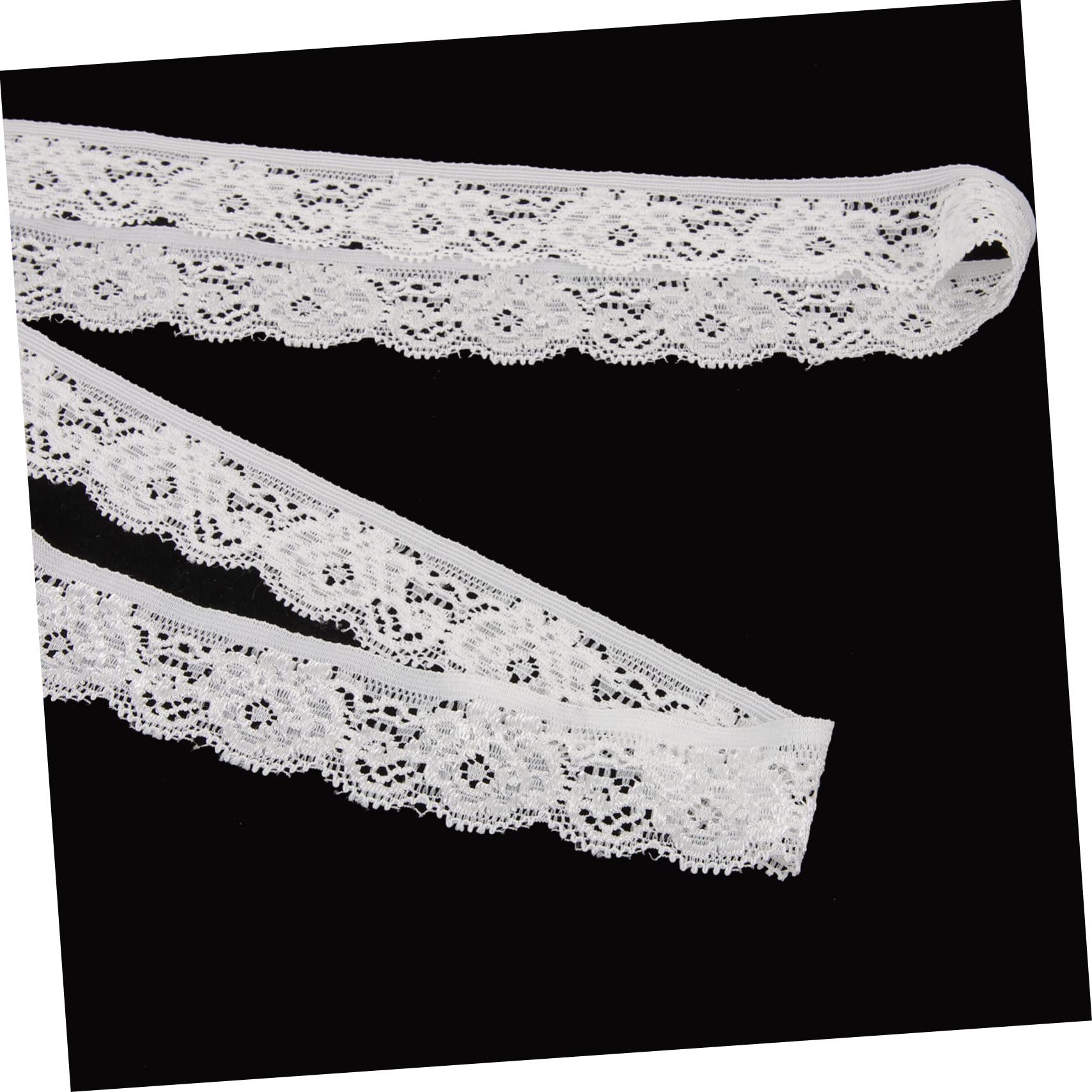 NUOBESTY 5stücke Elastisches Spitzenband Für Kleidung Vielseitige Deko Für Kleider Vorhänge Und Tischdecken Hochwertige Nähzubehör Für Kreative Bastelprojekte