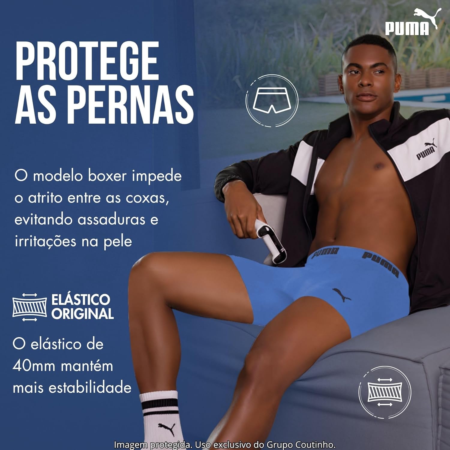Kit 2 Cuecas Boxer Puma Sem Costura Poliamida Sport Dry Fit em promoção! Veja a oferta e mais achadinhos de Moda íntima 5 Hoje é o melhor dia para comprar Kit 2 Cuecas Boxer Puma Sem Costura Poliamida Sport Dry Fit com aquele preço maroto! Promoção! Aproveite a oferta! 5