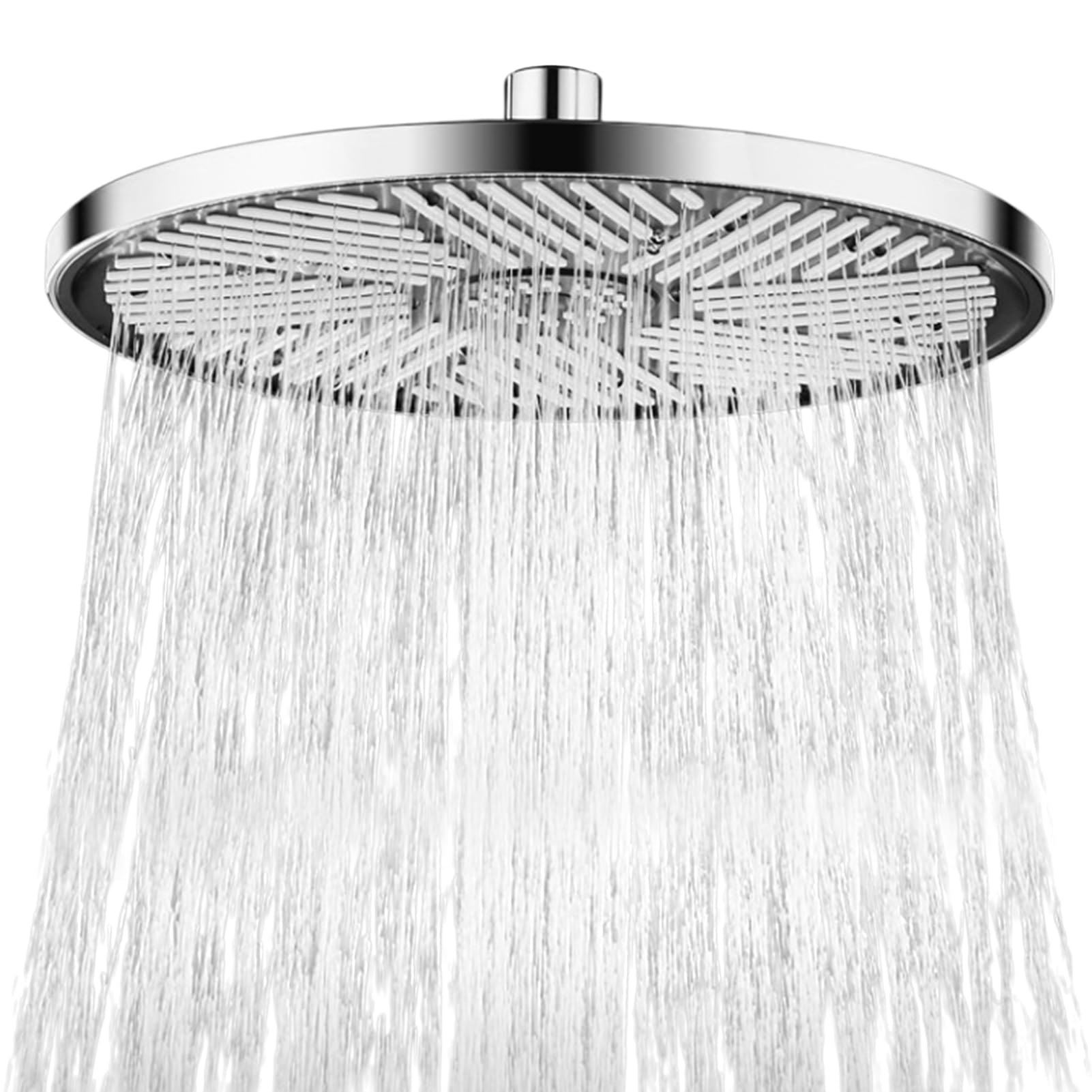 Pomme de douche à effet pluie cascade haute pression autonettoyante