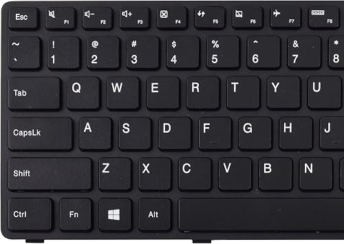 Replacement Keyboard Compatible with Lenovo IdeaPad 100-15IBD B50-50 with Frame US Layout Black PK1310E2A00 SN20K41553 LCM15H23US-686