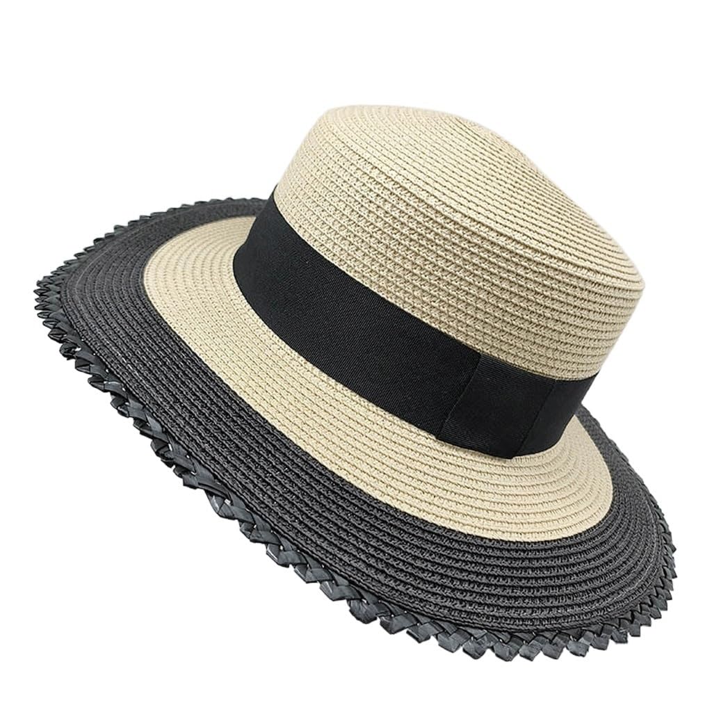 Chapeau de plage de vacances ZYFSHA : protégez votre visage du soleil avec style - 6