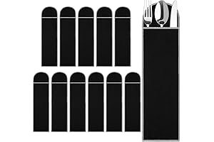 Weewooday Silverware Storage Bags for Small Spaces