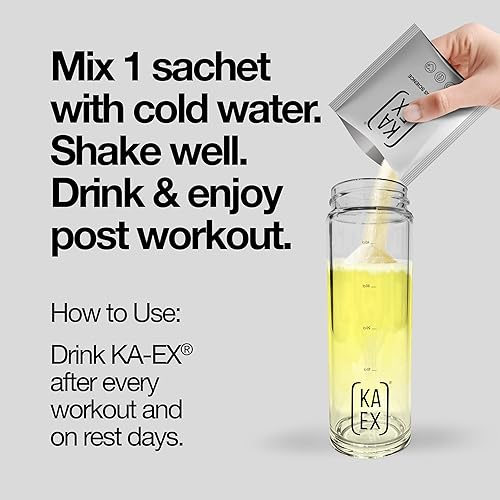 Miniatura 3 de KA EX - Reductor de Estrés de Cortisol para Atletas  Revolucionario de Recuperación Post-Entrenamiento  Clínicamente Probado y Confiado por Miles de