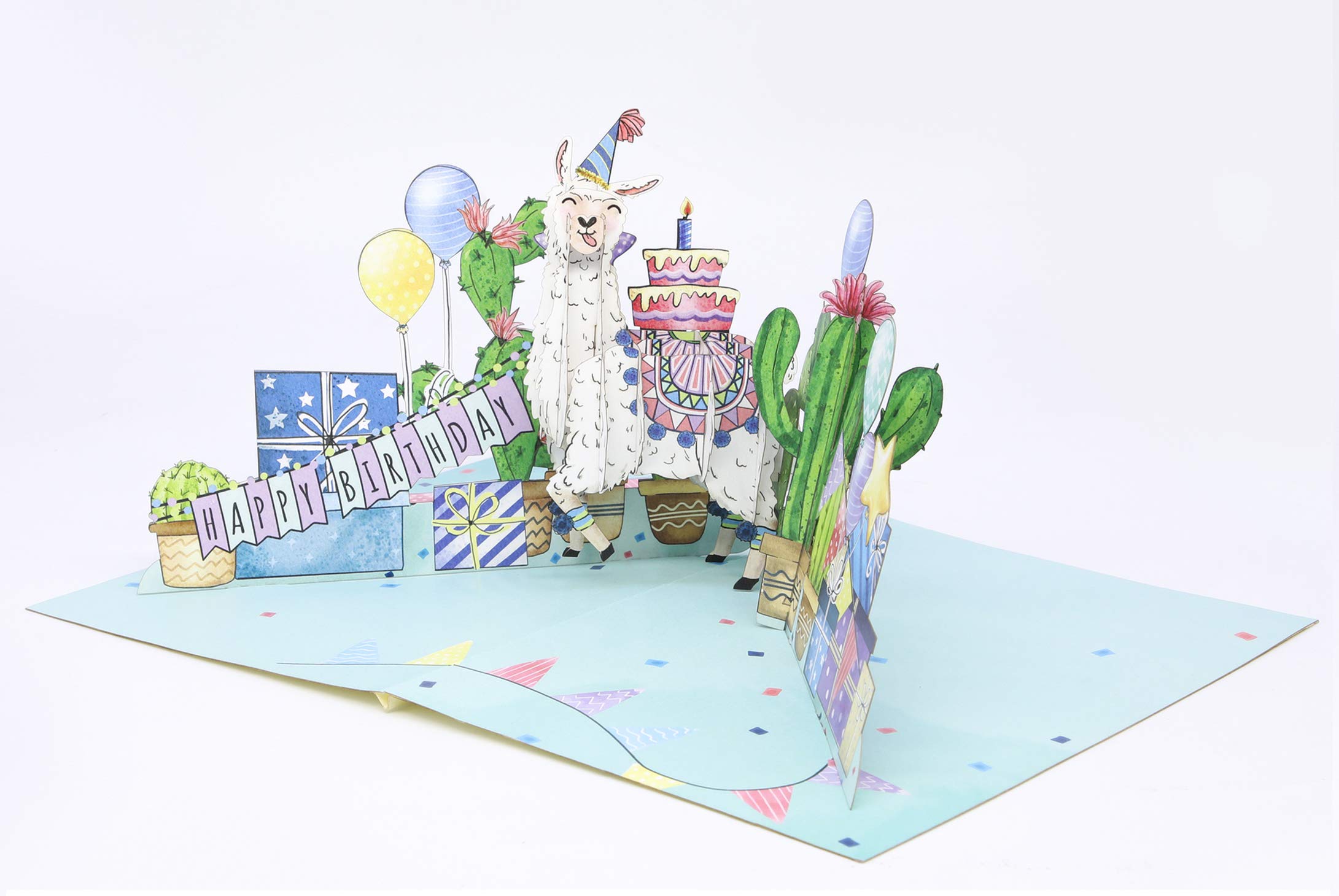 WOW PopUp3D-Grußkarte – Personalisierbare 3D-Karte Für Jeden Anlass (12,7 X 17,8 Cm)