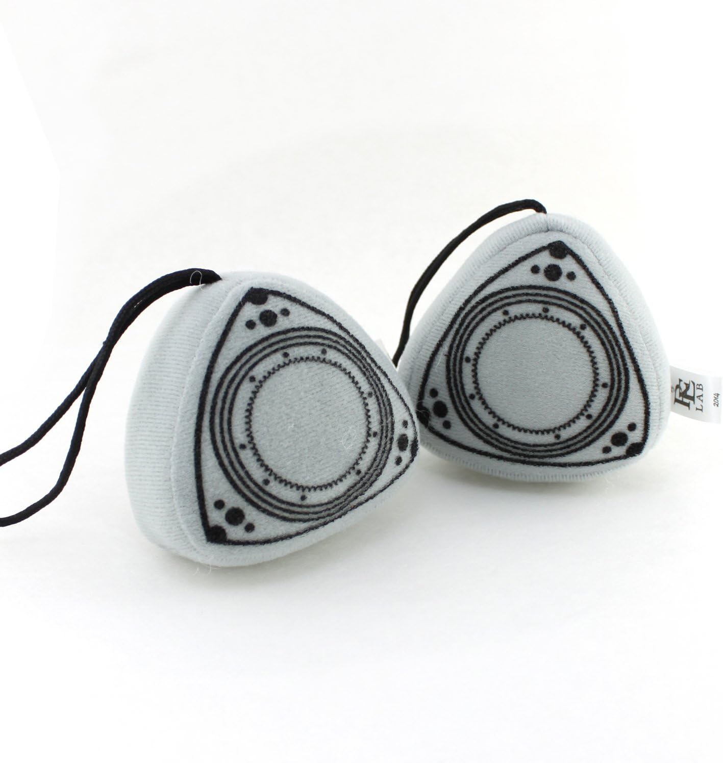 Rotary13B1 - Rotor Fuzzy Dice - Gray
