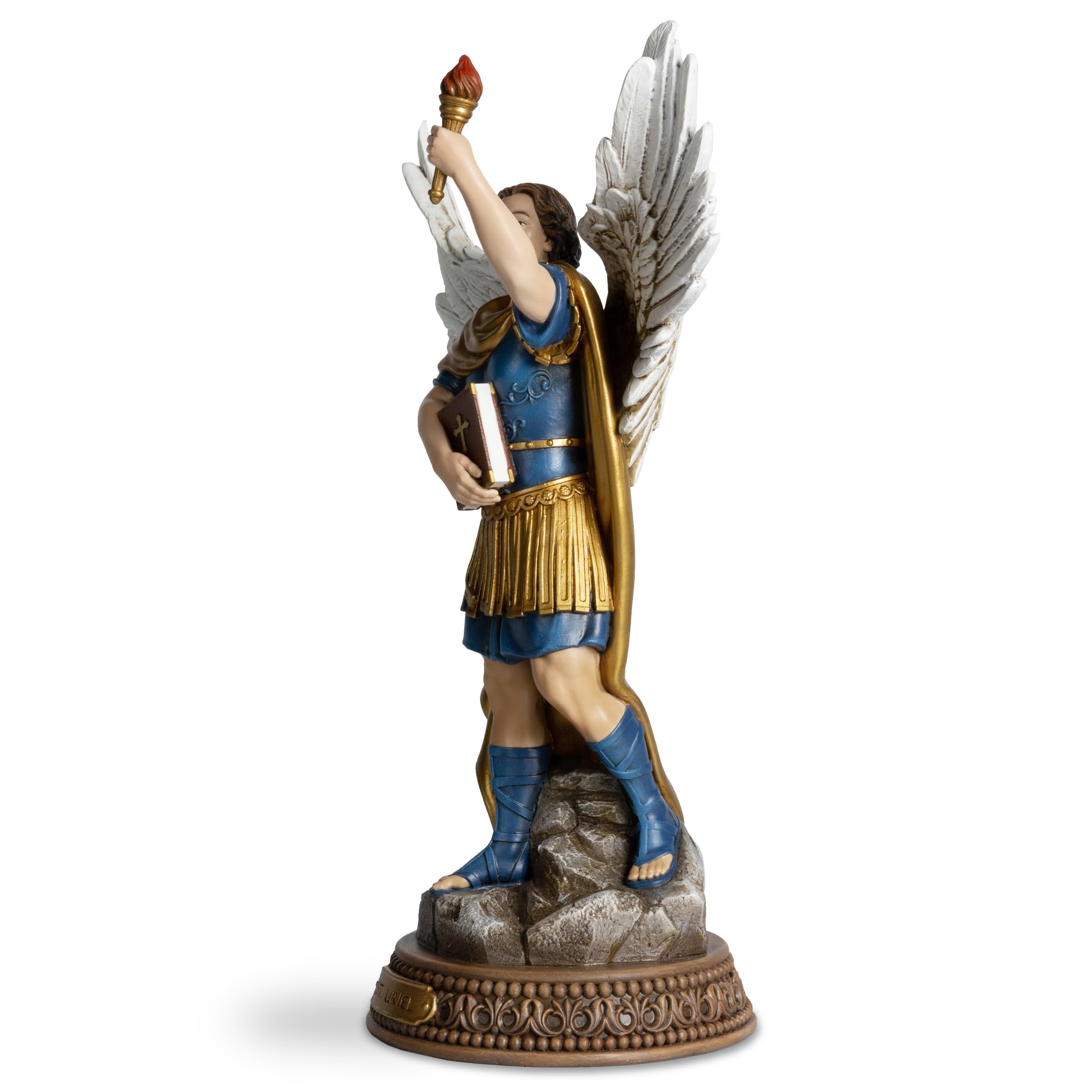 聖ウリエル 天使像 約30cm Amazon.co.jp: DevotedWalls 聖ウリエル 大天使像、聖ウリエルの置物