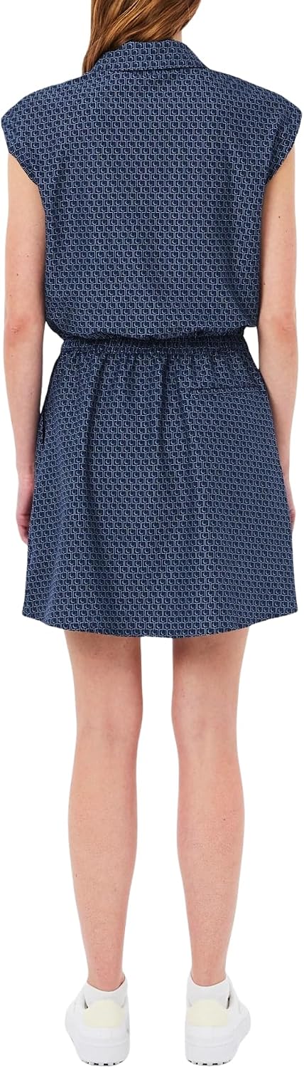 Lacoste Women's Ultra Dry Printed Stretch Golf Dress