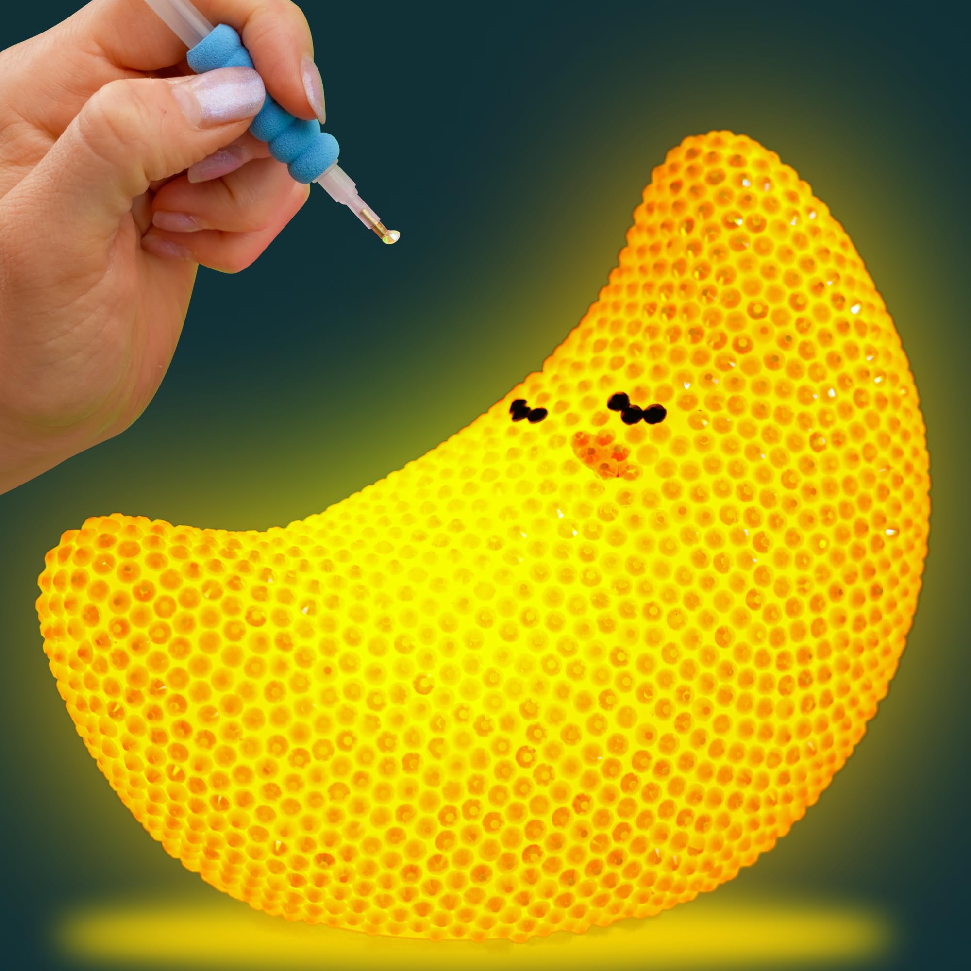 artistro diamond art kits for adults & kids, arts & crafts for kids ages 8-12, cute lamp nightlight for kids room, gem art supplies for kids 9-12, diamond painting kawaii room decor, teen girl gifts