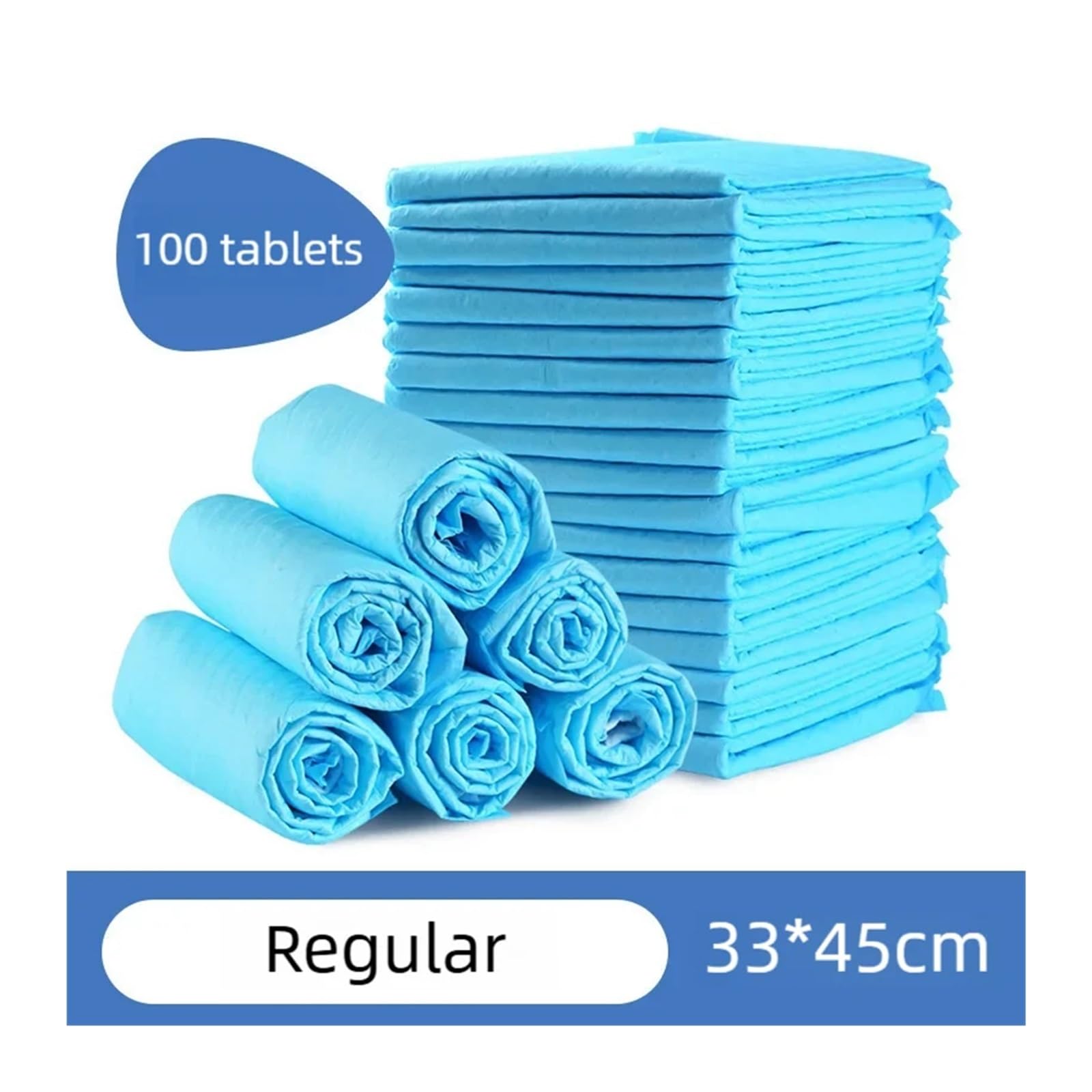Generico Pannolini assorbenti USA e Getta for Cani for pipì for addestramento Cuccioli (100/50/20 Pezzi)(50pcs)