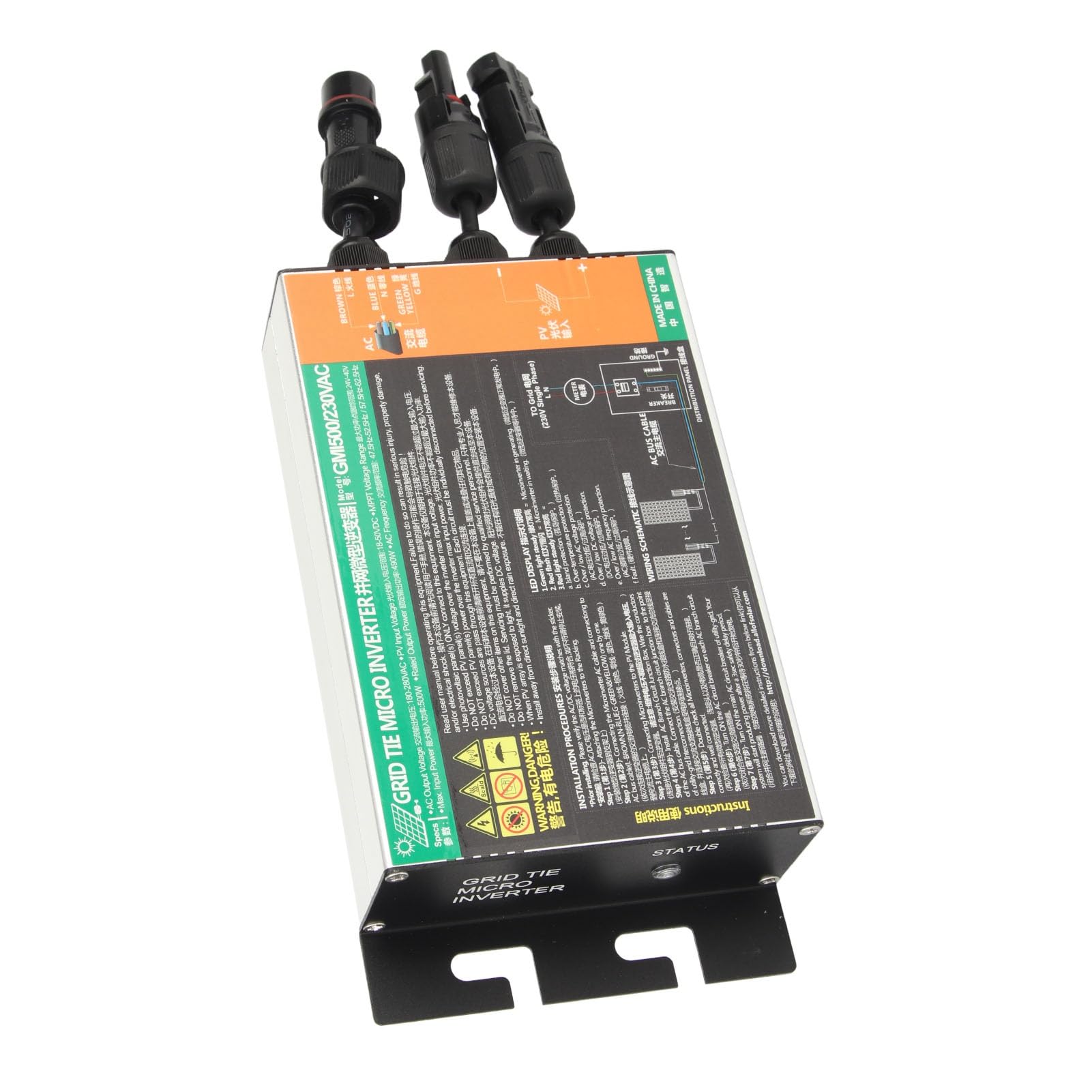 Naroote Inverter Solare 500W, Protezione di Tensione e Corrente